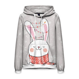 Мужская толстовка 3D с принтом Happy New Year 2020 в городе Новоалтайск, 100% полиэстер | двухслойный капюшон со шнурком для регулировки, мягкие манжеты на рукавах и по низу толстовки, спереди карман-кенгуру с мягким внутренним слоем. | Тематика изображения на принте: 