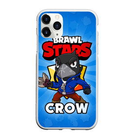 Чехол для iPhone 11 Pro матовый с принтом BRAWL STARS CROW в городе Новоалтайск, Силикон |  | brawl stars | brawl stars crow | brawler | crow | бравл старз | бравлер | ворон