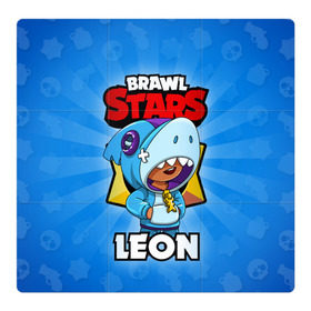 Магнитный плакат 3Х3 с принтом BRAWL STARS LEON в городе Новоалтайск, Полимерный материал с магнитным слоем | 9 деталей размером 9*9 см | Тематика изображения на принте: brawl stars | brawl stars leon | brawler | leon | бравл старз | бравлер | леон