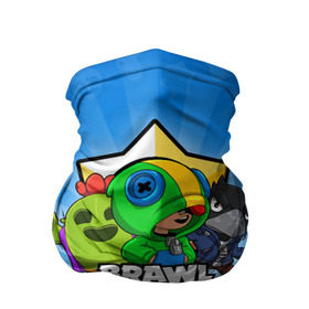Бандана-труба 3D с принтом BRAWL STARS в городе Новоалтайск, 100% полиэстер, ткань с особыми свойствами — Activecool | плотность 150‒180 г/м2; хорошо тянется, но сохраняет форму | brawl stars | brawler | crow | leon | spike | бравл старз | бравлер | ворон | леон | спайк