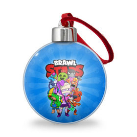 Ёлочный шар с принтом BRAWL STARS в городе Новоалтайск, Пластик | Диаметр: 77 мм | Тематика изображения на принте: 8 bit | 8 бит | brawl stars | brawler | crow | emz | leon | nita | sandy | spike | бравл старз | бравлер | ворон | леон | нита | спайк | сэнди | эмз