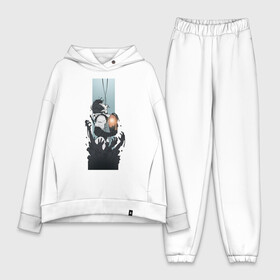 Женский костюм хлопок Oversize с принтом Death Stranding в городе Новоалтайск,  |  | death stranding | games | genius | hideo kojima | higgs | mads mikkelsen | norman reedus | гений | игры | мадс миккельсен | норман ридус | хиггс | хидео кодзима