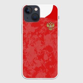 Чехол для iPhone 13 mini с принтом Russia home EURO 2020 в городе Новоалтайск,  |  | championship | cup | dzyuba | russia | tdrfifa19 | world | артем | дзюба | европы | мира | мундиаль | россия | чемпионат