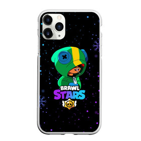 Чехол для iPhone 11 Pro матовый с принтом Новогодний Brawl Stars LEON в городе Новоалтайск, Силикон |  | Тематика изображения на принте: brawl | brawl stars | crow | leon | stars | бравл | бравл старс | браво старс | игра | компьютерная | кров | леон | новогодний | новый год | онлайн | с новым годом | снежинки | старс