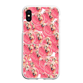 Чехол для iPhone XS Max матовый с принтом Отель хазбин в городе Новоалтайск, Силикон | Область печати: задняя сторона чехла, без боковых панелей | Тематика изображения на принте: hazbin hotel | hell | ад | ада | аластор | вэгги | отель хазбин | пасхалки | рай | тайны | чарли