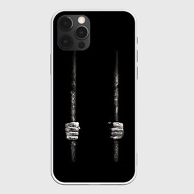 Чехол для iPhone 12 Pro Max с принтом Взаперти в городе Новоалтайск, Силикон |  | Тематика изображения на принте: в темноте | взаперти | руки | тьма
