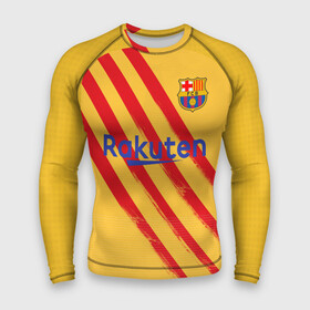 Мужской рашгард 3D с принтом Suarez 4 th kit 19 20 в городе Новоалтайск,  |  | barcelona | champions | laliga | league | spain | suarez | барселона | испания | лига | суарес | чемпионов