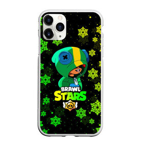 Чехол для iPhone 11 Pro Max матовый с принтом Новогодний Brawl Stars LEON в городе Новоалтайск, Силикон |  | Тематика изображения на принте: brawl | brawl stars | crow | leon | stars | бравл | бравл старс | браво старс | игра | компьютерная | кров | леон | новогодний | новый год | онлайн | с новым годом | снежинки | старс