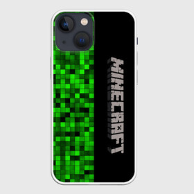 Чехол для iPhone 13 mini с принтом MINECRAFT в городе Новоалтайск,  |  | game | minecraft | блоки | игра | квадраты | компьютерная игра | крипер | майнкрафт