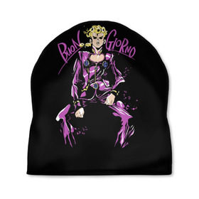 Шапка 3D с принтом JoJos Bizarre Adventure в городе Новоалтайск, 100% полиэстер | универсальный размер, печать по всей поверхности изделия | adventure | bizarre | joestar | jojo | jojos | jonathan | joseph | joutarou | kuujou | manga | джоджо | джозеф | джонатан | джостар | дзётаро | кудзё | манга | невероятные | приключения