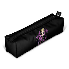 Пенал 3D с принтом JoJos Bizarre Adventure в городе Новоалтайск, 100% полиэстер | плотная ткань, застежка на молнии | adventure | bizarre | joestar | jojo | jojos | jonathan | joseph | joutarou | kuujou | manga | джоджо | джозеф | джонатан | джостар | дзётаро | кудзё | манга | невероятные | приключения