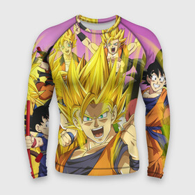Мужской рашгард 3D с принтом Все герои Драгонболл в городе Новоалтайск,  |  | dragon ball | dragon ball super | dragon ball z | dragonball | gohan | goku | vegeta | аниме | вегета | гоку | гохан | драгонболл | драконий жемчуг | жемчуг дракона | манга | сон гоку