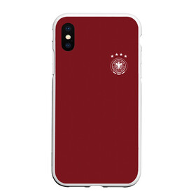 Чехол для iPhone XS Max матовый с принтом Germany GK EURO 2020 в городе Новоалтайск, Силикон | Область печати: задняя сторона чехла, без боковых панелей | champion | championship | euro | germany | neuer | tdrfifa19 | uefa | евро | нойер | уефа | чемпиона европы