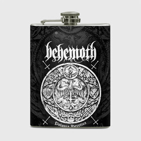 Фляга с принтом Behemoth в городе Новоалтайск, металлический корпус | емкость 0,22 л, размер 125 х 94 мм. Виниловая наклейка запечатывается полностью | behemoth | black metal | death metal | inferno | nergal | orion | seth | блэк метал | группы | дэт метал | метал | музыка | рок