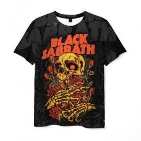 Мужская футболка 3D с принтом Black Sabbath в городе Новоалтайск, 100% полиэфир | прямой крой, круглый вырез горловины, длина до линии бедер | black sabbath | hard rock | heavy metal | блэк сабат | группы | метал | музыка | оззи осборн | рок | хард рок | хэви метал