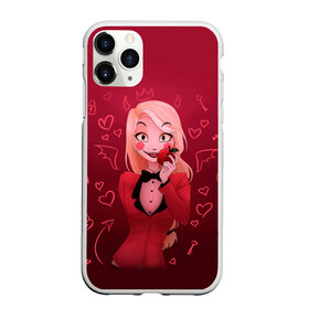 Чехол для iPhone 11 Pro матовый с принтом Hazbin Hotel в городе Новоалтайск, Силикон |  | alastor | hazbin hotel | аластор | ангел пыли | вегги | мульт | ниффти | отель хазбин | сериал | сэр пентиус | том тренч | хаск | чарли | черри | энджел даст