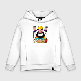 Детское худи Oversize хлопок с принтом Clash of Clans в городе Новоалтайск, френч-терри — 70% хлопок, 30% полиэстер. Мягкий теплый начес внутри —100% хлопок | боковые карманы, эластичные манжеты и нижняя кромка, капюшон на магнитной кнопке | clash of clans | clash royale | game | supercell | детская | детям | игра | клаш оф кланс | клэш оф кланс | компьютерна игра