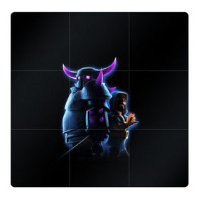 Магнитный плакат 3Х3 с принтом Clash of Clans в городе Новоалтайск, Полимерный материал с магнитным слоем | 9 деталей размером 9*9 см | clash of clans | clash royale | game | supercell | детская | детям | игра | клаш оф кланс | клэш оф кланс | компьютерна игра | пекка