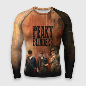 Мужской рашгард 3D с принтом Острые козырьки в городе Новоалтайск,  |  | gin | peaky blinders | shelby | the garrison | альфи соломонс | артур | братья | гаррисон | грейс берджесс | джин | джон | мафия | острые козырьки | сериал | томас | финн | шелби