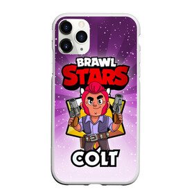 Чехол для iPhone 11 Pro матовый с принтом BRAWL STARS COLT в городе Новоалтайск, Силикон |  | brawl stars | brawl stars colt | brawler | colt | бравл старз | бравлер | кольт