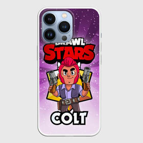Чехол для iPhone 13 Pro с принтом BRAWL STARS COLT в городе Новоалтайск,  |  | Тематика изображения на принте: brawl stars | brawl stars colt | brawler | colt | бравл старз | бравлер | кольт