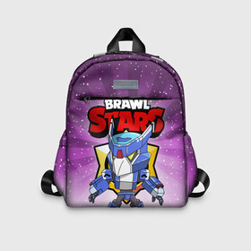Детский рюкзак 3D с принтом BRAWL STARS CROW в городе Новоалтайск, 100% полиэстер | лямки с регулируемой длиной, сверху петелька, чтобы рюкзак можно было повесить на вешалку. Основное отделение закрывается на молнию, как и внешний карман. Внутри дополнительный карман. По бокам два дополнительных кармашка | brawl stars | brawl stars crow | brawler | crow | бравл старз | бравлер | ворон
