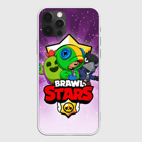Чехол для iPhone 12 Pro Max с принтом BRAWL STARS в городе Новоалтайск, Силикон |  | Тематика изображения на принте: brawl stars | brawler | crow | leon | spike | бравл старз | бравлер | ворон | леон | спайк