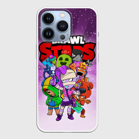 Чехол для iPhone 13 Pro с принтом BRAWL STARS в городе Новоалтайск,  |  | Тематика изображения на принте: 8 bit | 8 бит | brawl stars | brawler | crow | emz | leon | nita | sandy | spike | бравл старз | бравлер | ворон | леон | нита | спайк | сэнди | эмз