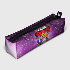 Пенал 3D с принтом BRAWL STARS в городе Новоалтайск, 100% полиэстер | плотная ткань, застежка на молнии | 8 bit | 8 бит | brawl stars | brawler | crow | emz | leon | nita | sandy | spike | бравл старз | бравлер | ворон | леон | нита | спайк | сэнди | эмз