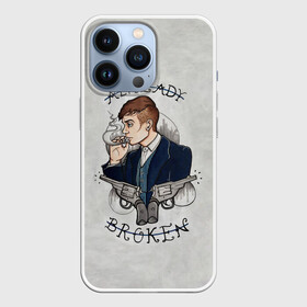 Чехол для iPhone 13 Pro с принтом Already Broken в городе Новоалтайск,  |  | Тематика изображения на принте: gin | peaky blinders | shelby | the garrison | альфи соломонс | артур | братья | гаррисон | грейс берджесс | джин | джон | мафия | острые козырьки | сериал | томас | финн | шелби