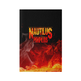 Обложка для паспорта матовая кожа с принтом Nautilus Pompilius в городе Новоалтайск, натуральная матовая кожа | размер 19,3 х 13,7 см; прозрачные пластиковые крепления | nautilus pompilius | ассоциация | внуки энгельса | вячеслав бутусов | настя | нау | наутилус | наутилус помпилиус | наутилусы | нп | урфин джюс | ю питер