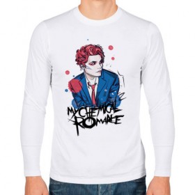 Мужской лонгслив хлопок с принтом My chemical romance в городе Новоалтайск, 100% хлопок |  | mcr | my chemical romance | rock | джерард уэй | мкр | мой химический роман | рок | рокер