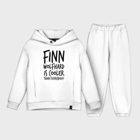 Детский костюм хлопок Oversize с принтом Финн Вулфард в городе Новоалтайск,  |  | finn wolfhard | kid from it | kid fron stranger things | актёр | майк из очень странные де | мальчик из оно | мальчик из очень странные дела | ричи из оно | финн | финн вулфард