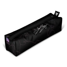Пенал 3D с принтом АВТОГРАФ JUNGKOOK BTS в городе Новоалтайск, 100% полиэстер | плотная ткань, застежка на молнии | bts | j hope | jimin | jin | jungkook | rm | signature. | suga | v | автограф | арэм | бтс | ви | джей хоуп | джин | чимин | чон чонгук | шуга