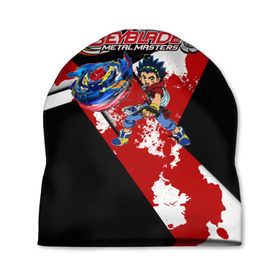 Шапка 3D с принтом beyblade в городе Новоалтайск, 100% полиэстер | универсальный размер, печать по всей поверхности изделия | bakuten shoot | beyblade | beyblade burst | burst | бейблейд | киномия | такао | такао киномия