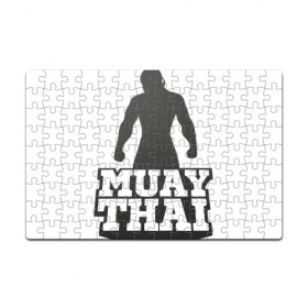 Пазл магнитный 126 элементов с принтом Muay Thai в городе Новоалтайск, полимерный материал с магнитным слоем | 126 деталей, размер изделия —  180*270 мм | Тематика изображения на принте: mma | muay thai | бокс | борьба | дзюдо | единоборства | кикбоксинг | спорт