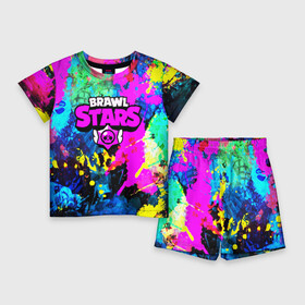 Детский костюм с шортами 3D с принтом Brawl Stars в городе Новоалтайск,  |  | 2020 | android | brawl stars | crow | games | leon | mobile game | stars | бравл старс | ворон | игры | леон | мобильные игры