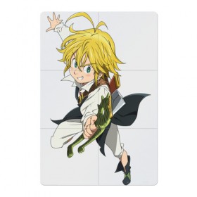 Магнитный плакат 2Х3 с принтом Meliodas в городе Новоалтайск, Полимерный материал с магнитным слоем | 6 деталей размером 9*9 см | deadly | dragon | meliodafu | meliodas | seven | sins | wrath | гнев | грехов | дракон | мелиодас | семь