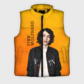 Мужской жилет утепленный 3D с принтом finn wolfhard в городе Новоалтайск,  |  | finn wolfhard | очень странные дела | финн вулфард