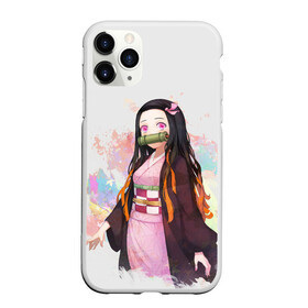 Чехол для iPhone 11 Pro Max матовый с принтом Nezuko Kamado в городе Новоалтайск, Силикон |  | Тематика изображения на принте: demon | kamado | nezuko | slayer | камадо | недзуко | незуко | нэдзуко | нэзуко
