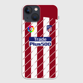 Чехол для iPhone 13 mini с принтом Альваро Мората Атлетико в городе Новоалтайск,  |  | atletico madrid | champions | football | morata | soccer | spain | uefa | world cup | альваро | альваро мората | атлетико | атлетико мадрид | ла лига | мадрид | мората | форма | формы | футбол