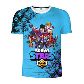Мужская футболка 3D спортивная с принтом Brawl Stars ПЕРСОНАЖИ в городе Новоалтайск, 100% полиэстер с улучшенными характеристиками | приталенный силуэт, круглая горловина, широкие плечи, сужается к линии бедра | brawl | brawl stars | crow | leon | stars | бравл | бравл старс | браво старс | игра | компьютерная | кров | леон | онлайн | старс