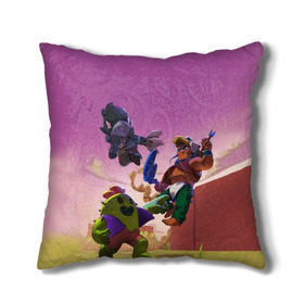 Подушка 3D с принтом Brawl Stars в городе Новоалтайск, наволочка – 100% полиэстер, наполнитель – холлофайбер (легкий наполнитель, не вызывает аллергию). | состоит из подушки и наволочки. Наволочка на молнии, легко снимается для стирки | brawl | brawl stars | crow | leon | stars | бравл | бравл старс | браво старс | игра | компьютерная | кров | леон | онлайн | старс