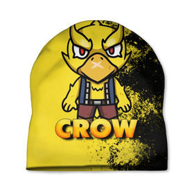 Шапка 3D с принтом Brawl Stars CROW в городе Новоалтайск, 100% полиэстер | универсальный размер, печать по всей поверхности изделия | brawl | brawl stars | crow | leon | stars | бравл | бравл старс | браво старс | игра | компьютерная | кров | леон | онлайн | старс