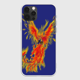 Чехол для iPhone 12 Pro Max с принтом Феникс в городе Новоалтайск, Силикон |  | горящий | летит | огонь | пар хает | пламя | птица | пылает | пылающий | феникс