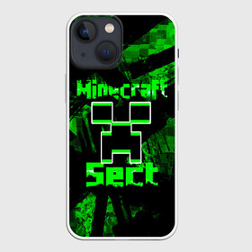 Чехол для iPhone 13 mini с принтом Minecraft в городе Новоалтайск,  |  | game | minecraft | mojang ab | sect | игра | инди | майнкрафт | майнкрафт секта | секта