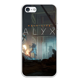 Чехол для iPhone 5/5S матовый с принтом HALF-LIFE ALYX в городе Новоалтайск, Силикон | Область печати: задняя сторона чехла, без боковых панелей | Тематика изображения на принте: alex | alyx | freeman | g man | gman | gordon | half | half life | halflife | life | valve | алекс | аликс | вальв | вэльв | гордон | джи | лайф | мен | фримен | халф | халф лайф | халфлайф