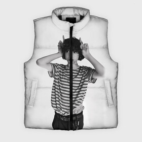 Мужской жилет утепленный 3D с принтом finn wolfhard в городе Новоалтайск,  |  | finn wolfhard | очень странные дела | финн вулфард