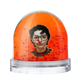 Снежный шар с принтом finn wolfhard в городе Новоалтайск, Пластик | Изображение внутри шара печатается на глянцевой фотобумаге с двух сторон | finn wolfhard | очень странные дела | финн вулфард