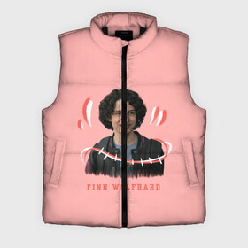 Мужской жилет утепленный 3D с принтом finn wolfhard в городе Новоалтайск,  |  | finn wolfhard | очень странные дела | финн вулфард